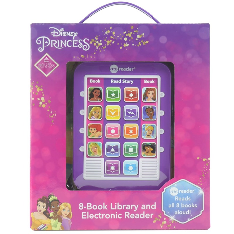 Disney Princess: Me Reader 8-Book Library & Electronic Reader Sound Book Set