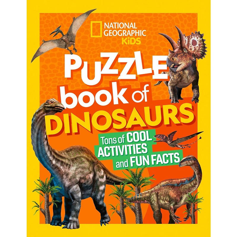 Puzzle Book Of Dinosaurs