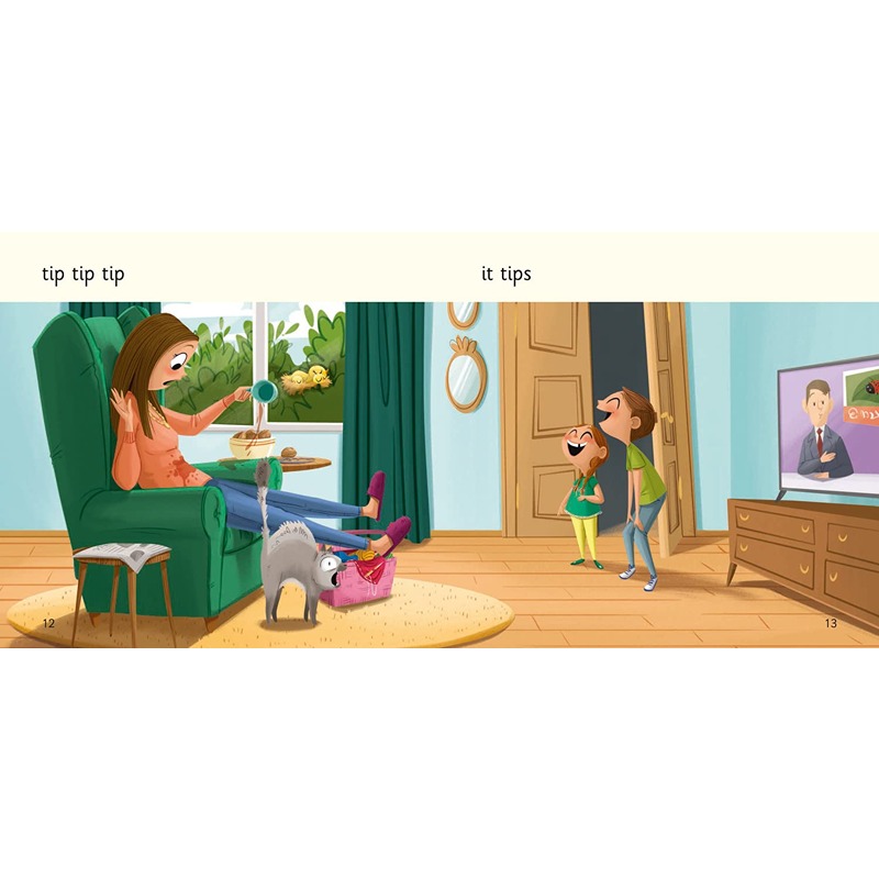 Collins Big Cat Phonics For Letters And Sounds - Sit Sip Nap