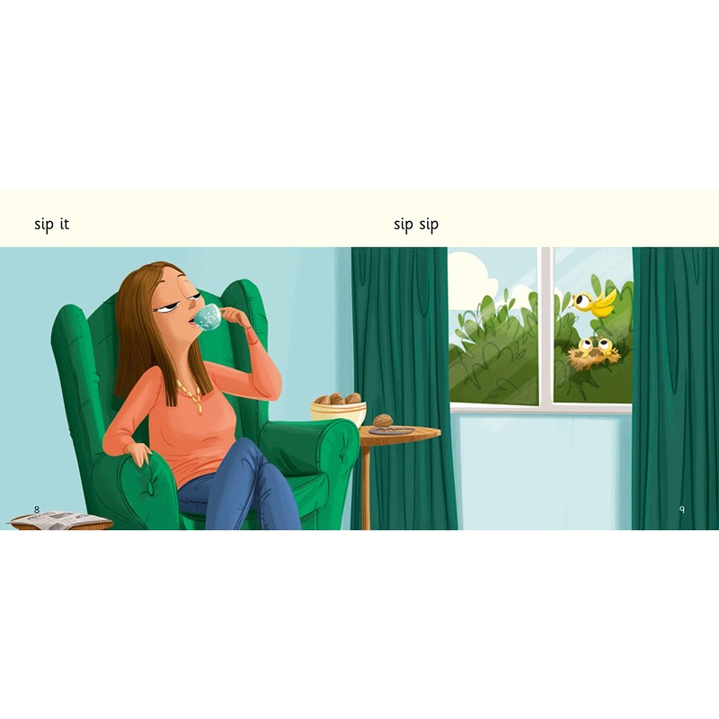 Collins Big Cat Phonics For Letters And Sounds - Sit Sip Nap