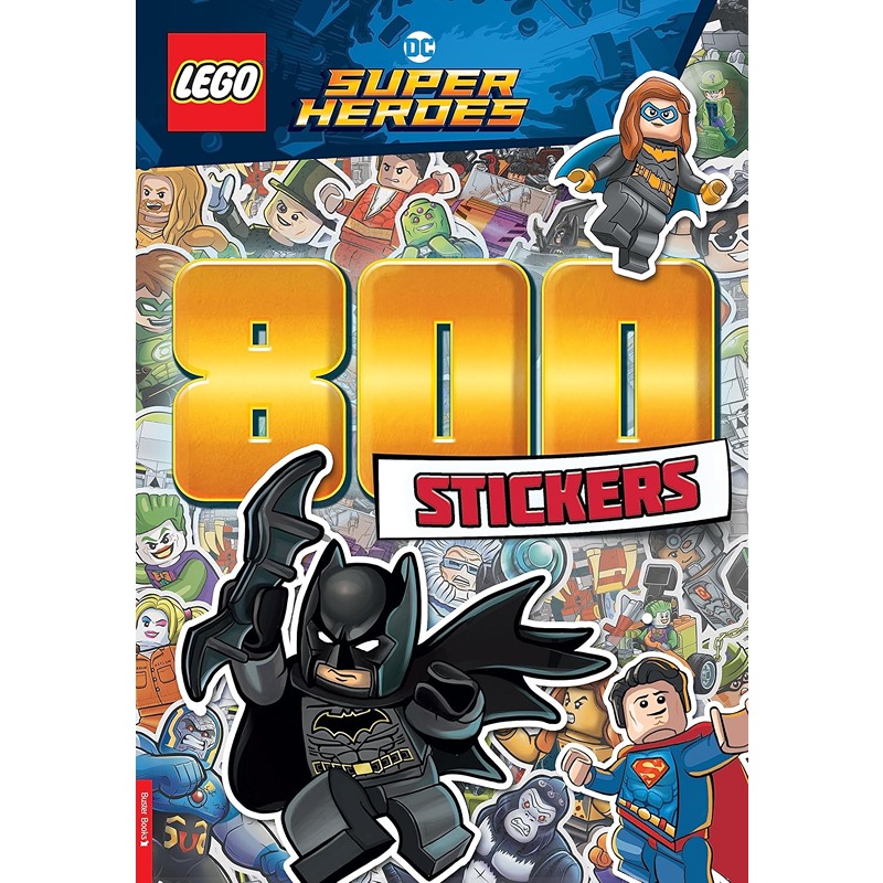 ليغو دي سي سوبر هيروز: 800 ملصق