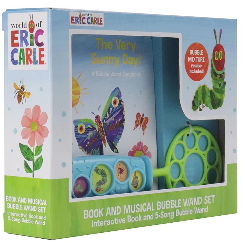 إريك كارل - كتاب أصوات مع عصا فقاعات يوم مشمس جدًا