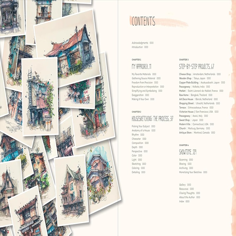 House Sketching: Learn To Create Energetic And Expressive Architectural Drawings