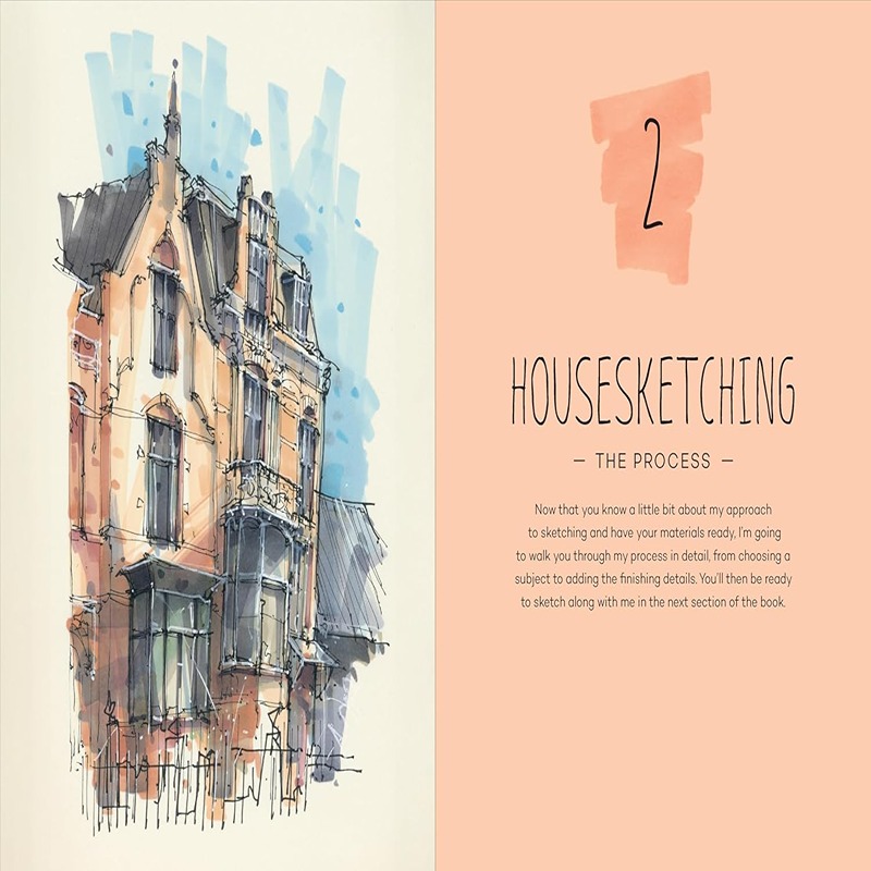 House Sketching: Learn To Create Energetic And Expressive Architectural Drawings