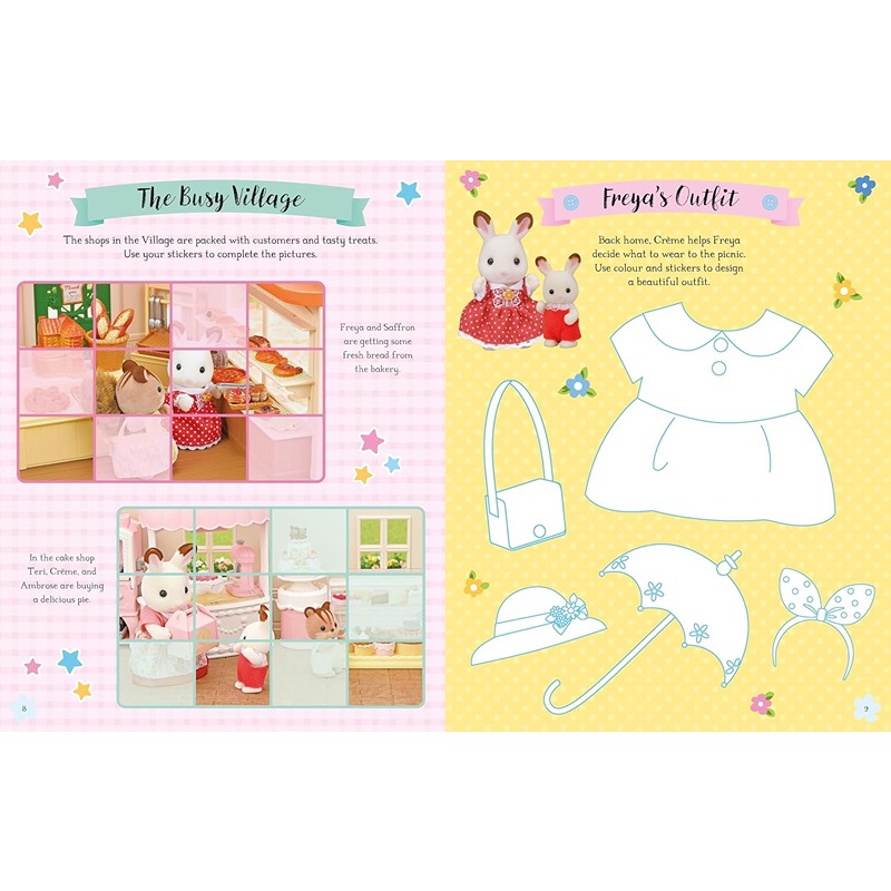 Sylvanian Families: Freya's Spring Picnic Sticker Activity Book