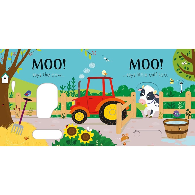 Slider Sound Books Moo!