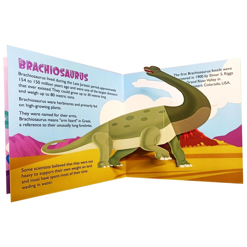 10 Pop-Ups Dinosaurs