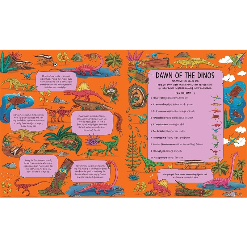 كتاب البحث عن الديناصورات الضخمة: رحلة ملحمية عبر الأرض في عصور ما قبل التاريخ