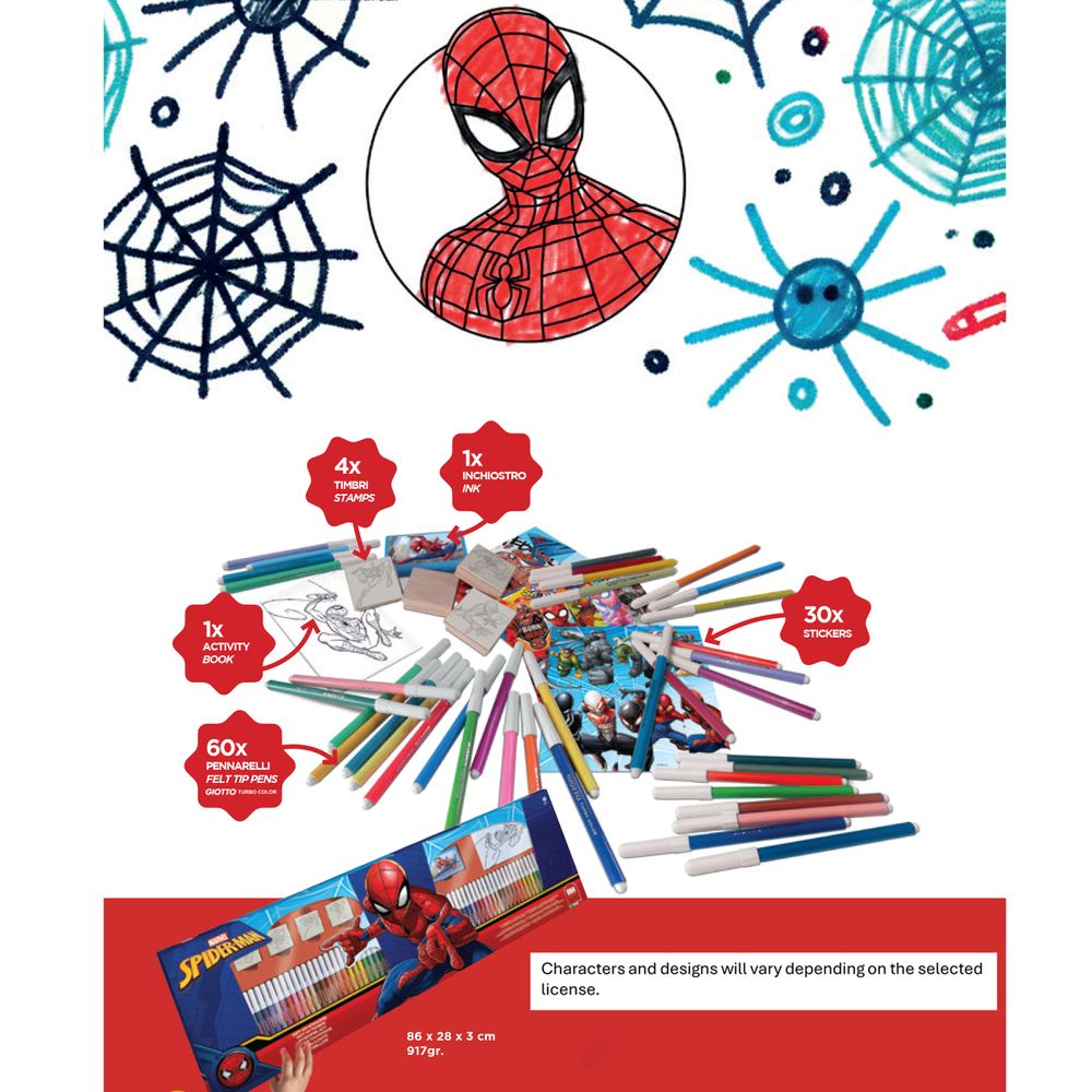 Multiprint - Stitch Felt-Tip Pen 60Pc Set