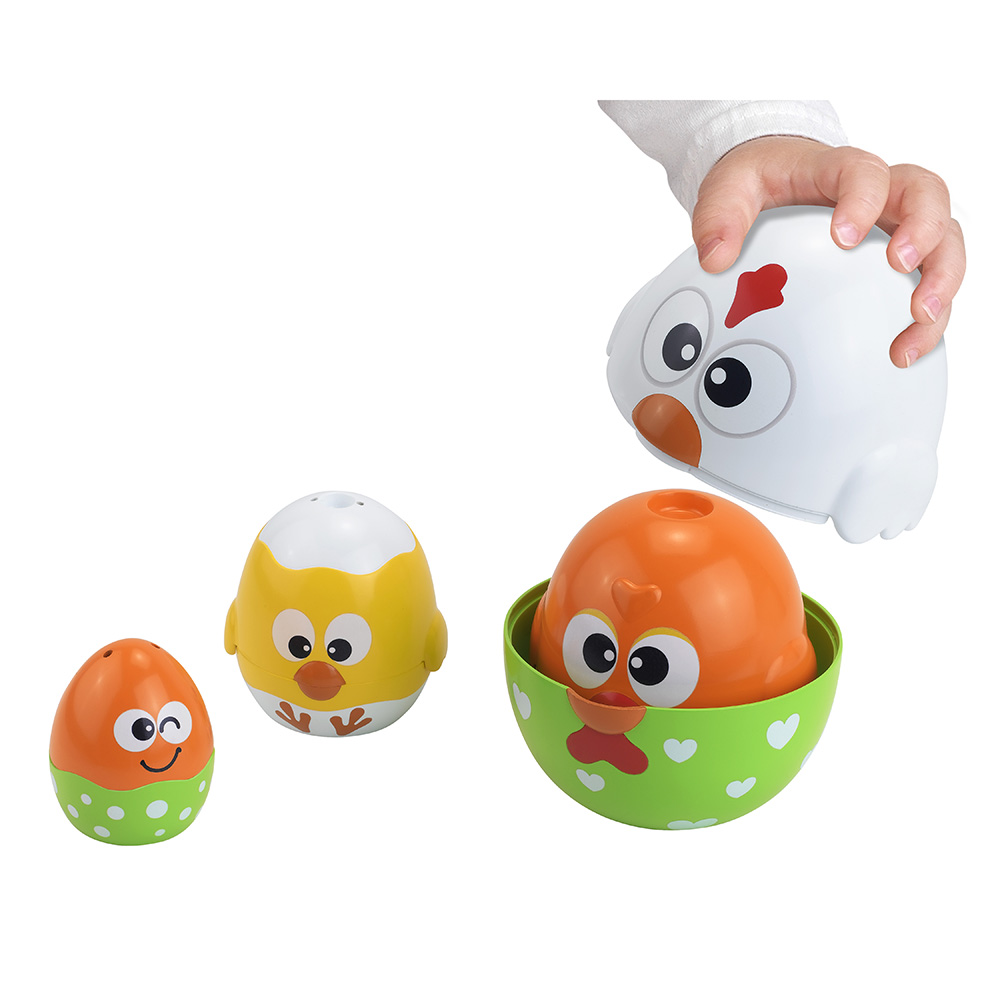 هابي كيدز – لعبة تكديس أكواب الدجاجة والبيض ليتل ليرنر