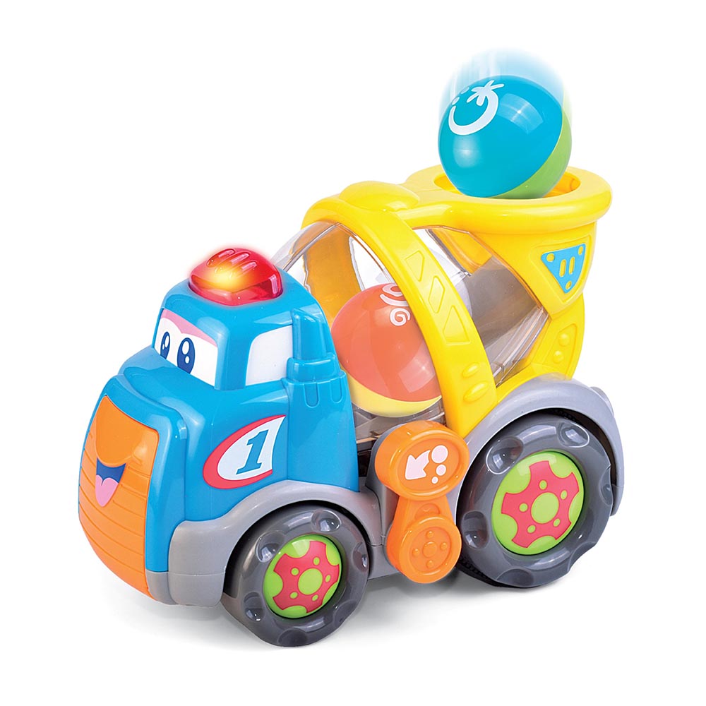 هابي كيدز - شاحنة الخلط مع الكرات المضيئة والموسيقية - عدد 3