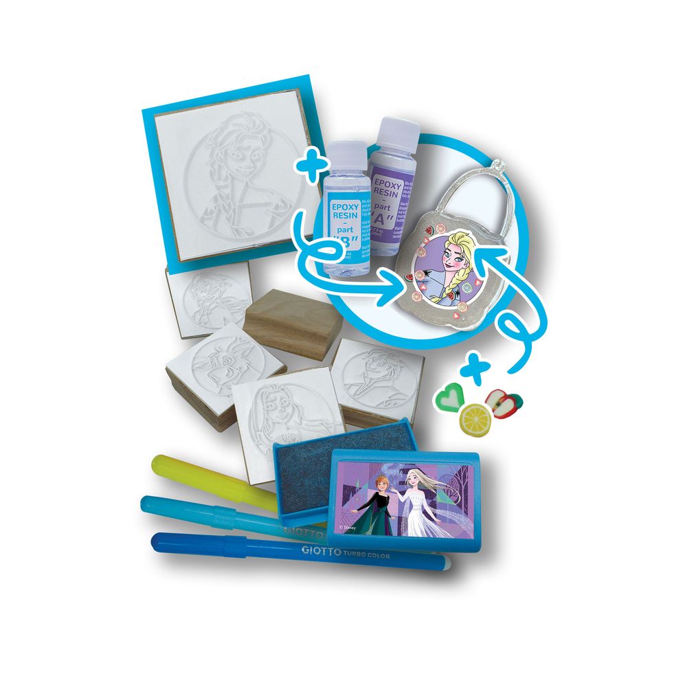 ملتي برينت - مجموعة فن كريستال فروزن