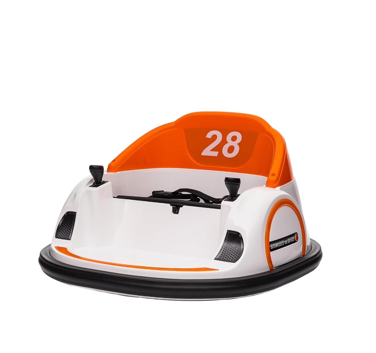 Amsham - Ride On Bumper Car With Remote Control 12 V - Orange