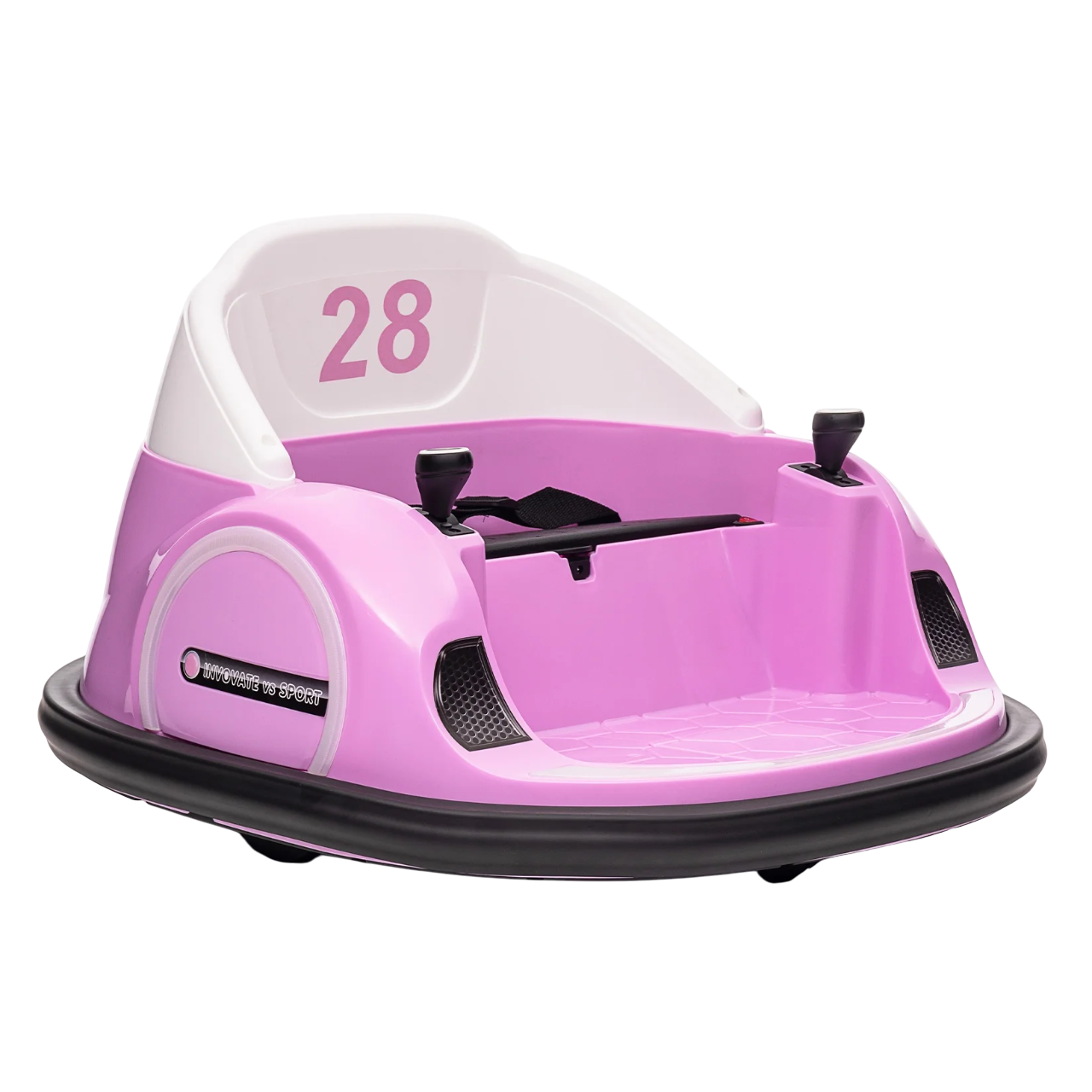 Amsham - Ride On Bumper Car - Pink - 12V