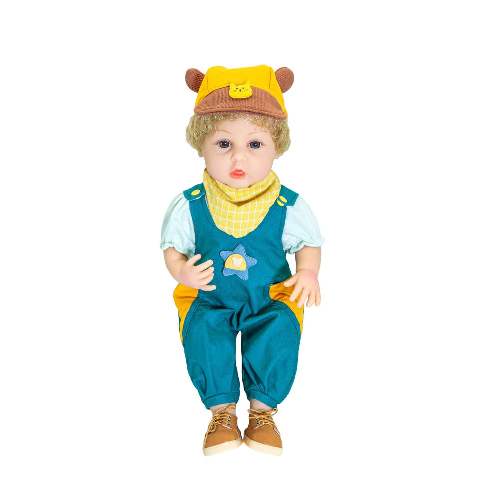 بيبي سو لوفلي - دمية مولود ولد - أزرق - 55 سم