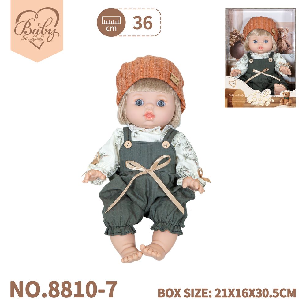 بيبي سو لوفلي - دمية طفل بجسم طري - 14 إنش