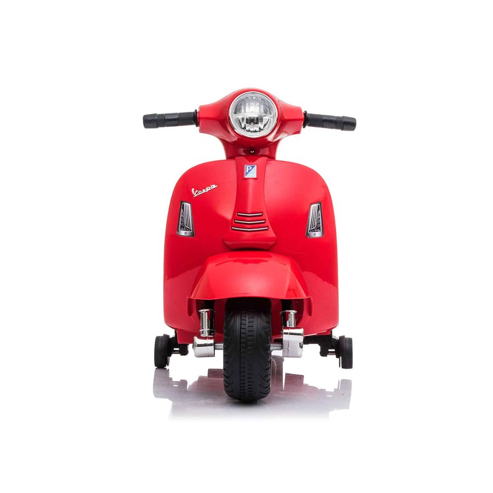 Amsham - Vespa Mini Ride On Electric Scooter - 6V - Red