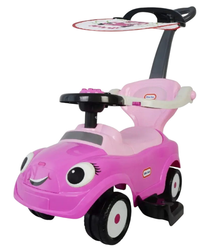 ليتل تايكس - سيارة دفع 3 في 1 قابلة للركوب مع مظلة