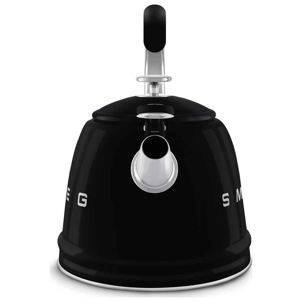 Smeg - 50's Style Stovetop Kettle - Black - 2.3 L