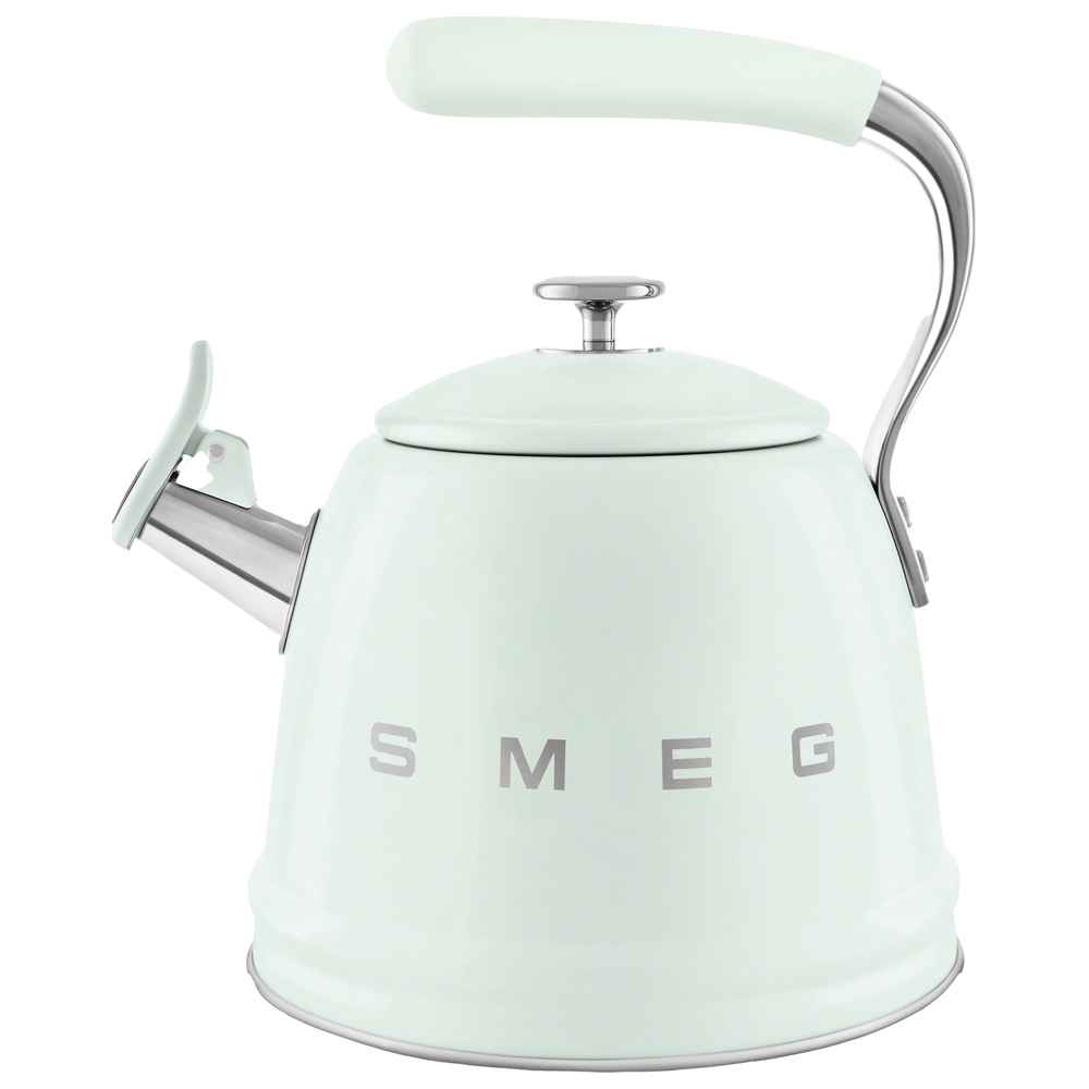 سميغ - ابريق موقد بطراز الخمسينيات - أخضر باستيل - 2.3 لتر