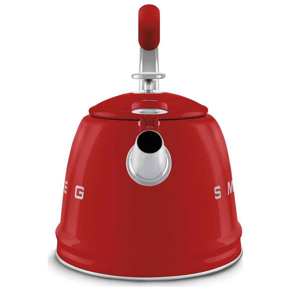 Smeg 50's Style Stovetop Kettle - Red - 2.3 L