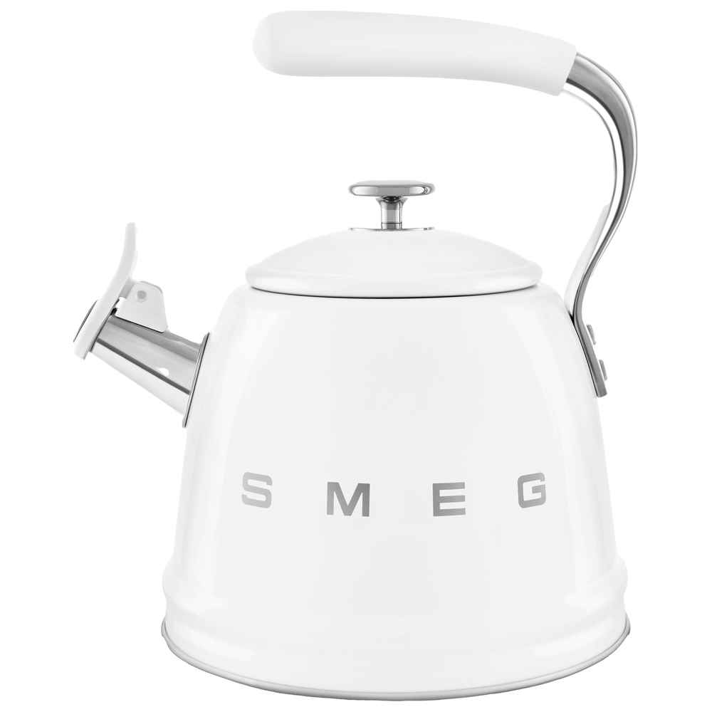 Smeg 50's Style Stovetop Kettle - White - 2.3 L