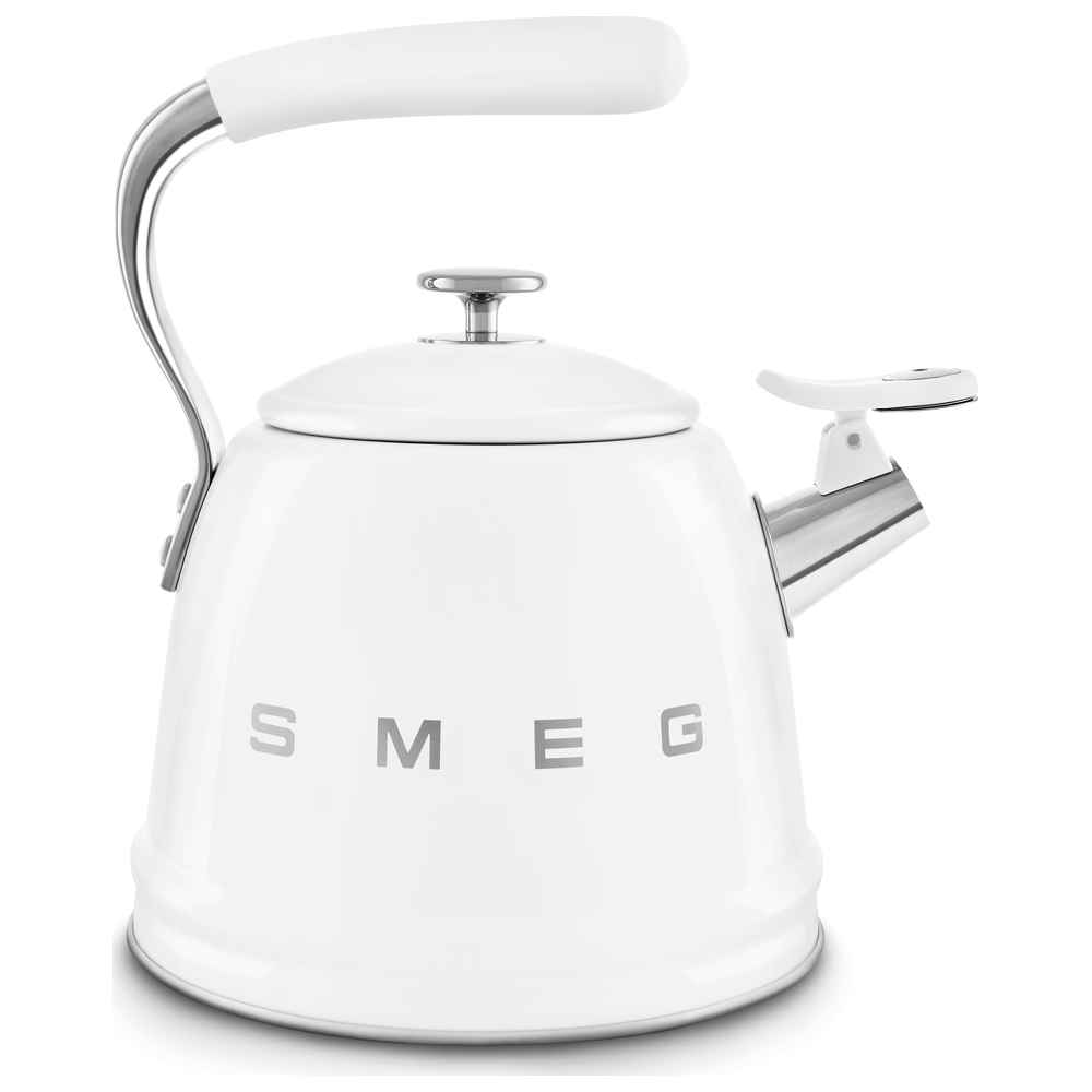 Smeg 50's Style Stovetop Kettle - White - 2.3 L