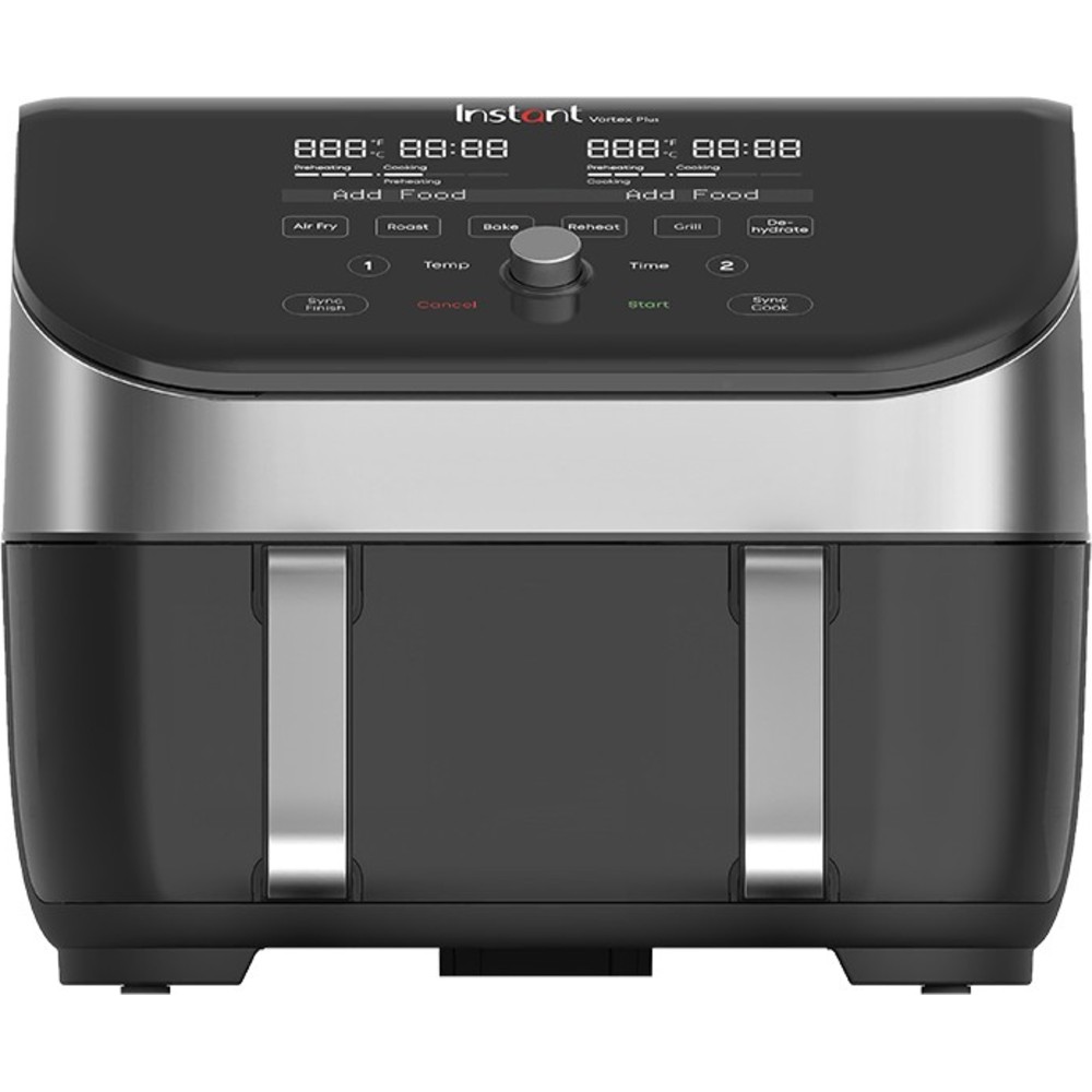 Instant Pot - Vortex Plus VersaZone Air Fryer With ClearCook - Black - 8.5 L - 1700 W