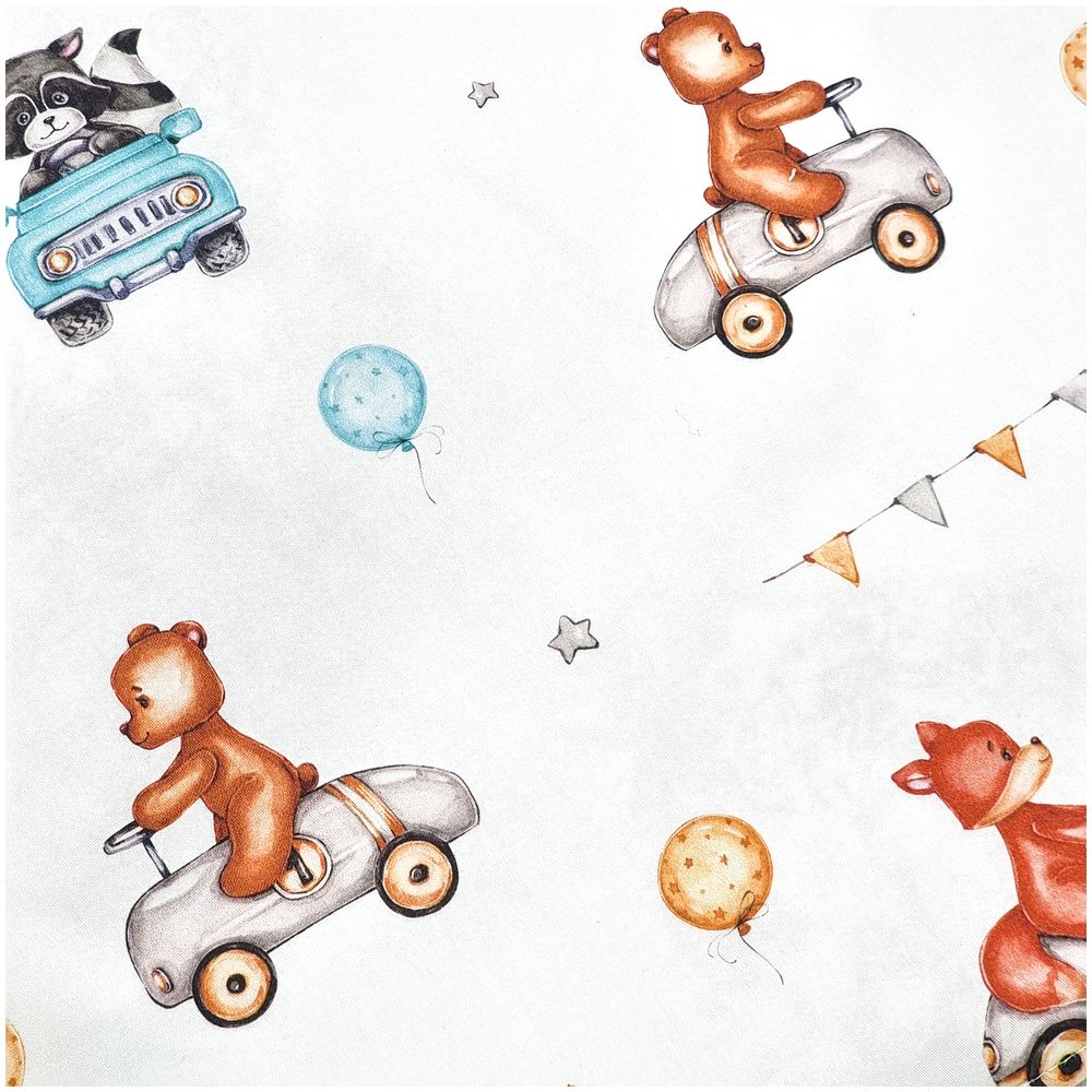 Albero Mio - Mini Duvet And Pillow - Cars - 2 Pcs