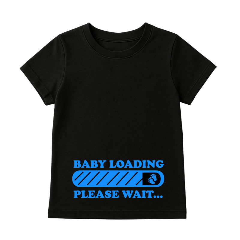 ماتشينغ فاميلي أوتفيتس – تي شيرت نسائي بيبي لودينغ بليز ويت – أسود