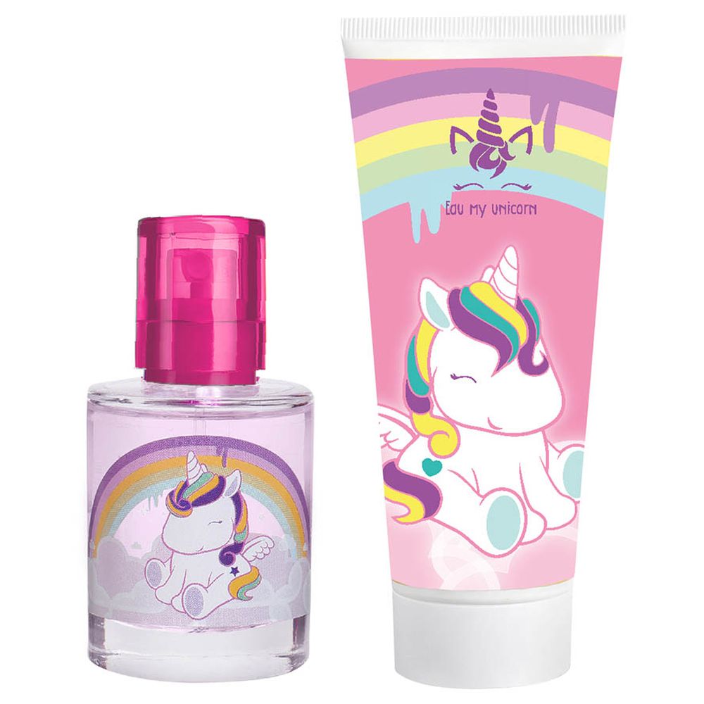أو ماي يونيكورن - عطر تواليت للبنات - 30 مل مع جل استحمام - 70 مل