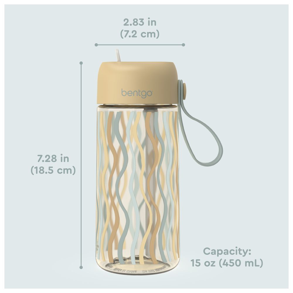 Bentgo - Kids Water Bottle - Wavy - 450ml