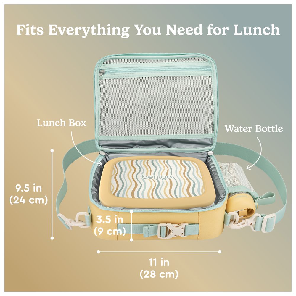 Bentgo - Kids Prints Insulated Lunch Bag - Whimsy Wavy