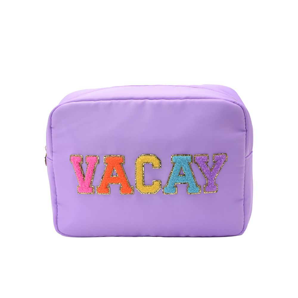 The Happy Tribe - Vacay And Swim Pouch - Lilac - 2 Pcs