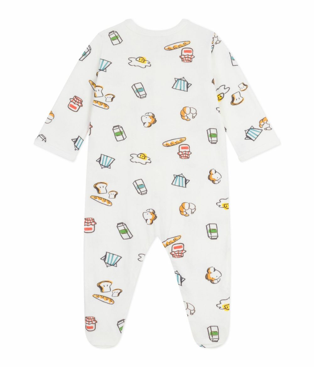 بيتي باتو - بيجامة أطفال مطبوعة محبوكة - مارشميلو