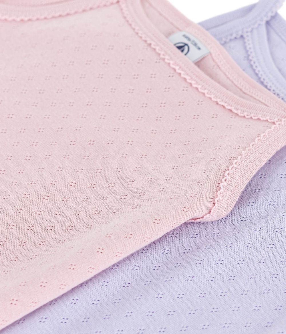 بيتي باتو - طقم بيجاما للبنات بطبعة زهور - جولي/زهري - قطعتين