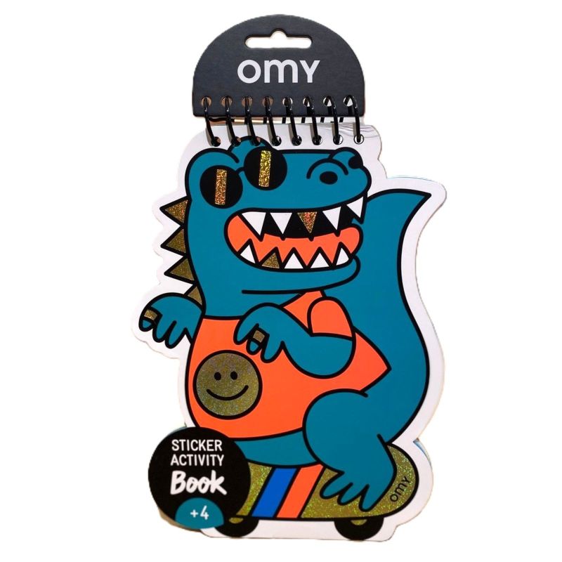 أومي - دفتر ملصقات تفاعلي - دينو