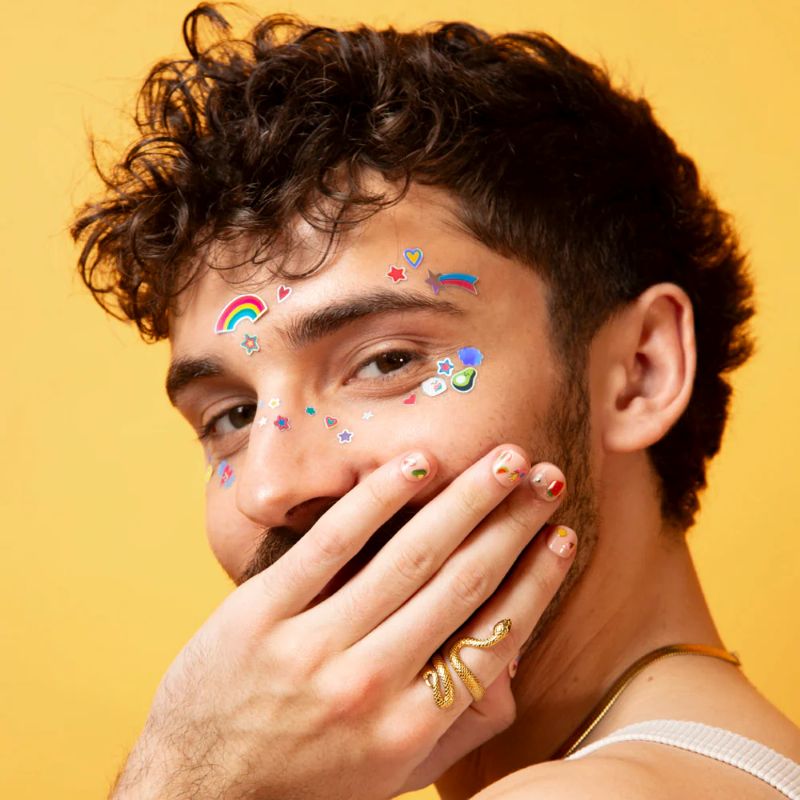 أومي - ملصقات وجه - كاواي - 85 قطعة