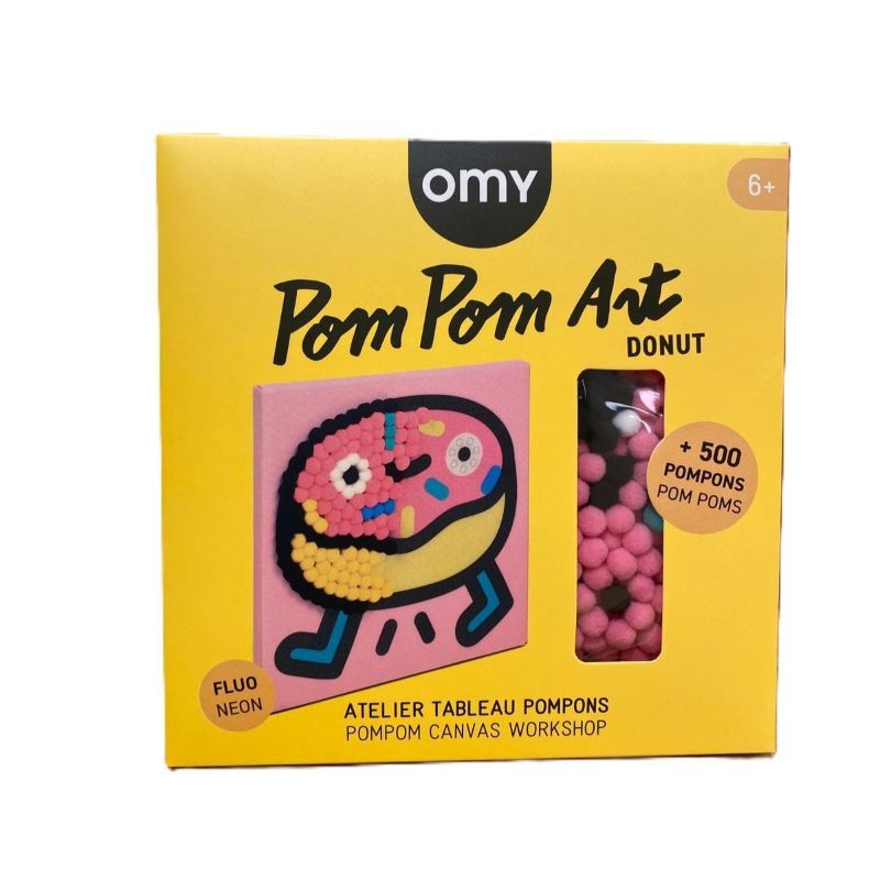 OMY - Pom Pom Art - Donut