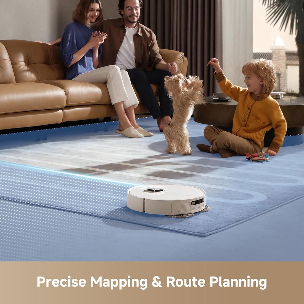 Dreame - D20 Ultra Robot Vacuum - Mop Self Cleaning And Drying - 13.000pa Suction - Easy Maintenance - 2 Years Warranty