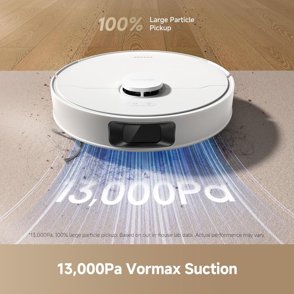 Dreame - D20 Plus Robot Vacuum - White