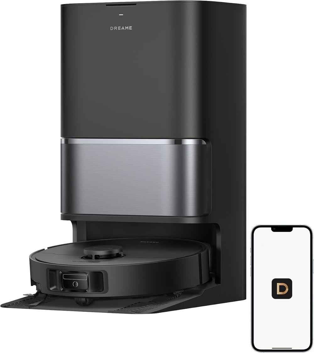 دريم - مكنسة وممسحة روبوت L50 Ultra Ce - أسود