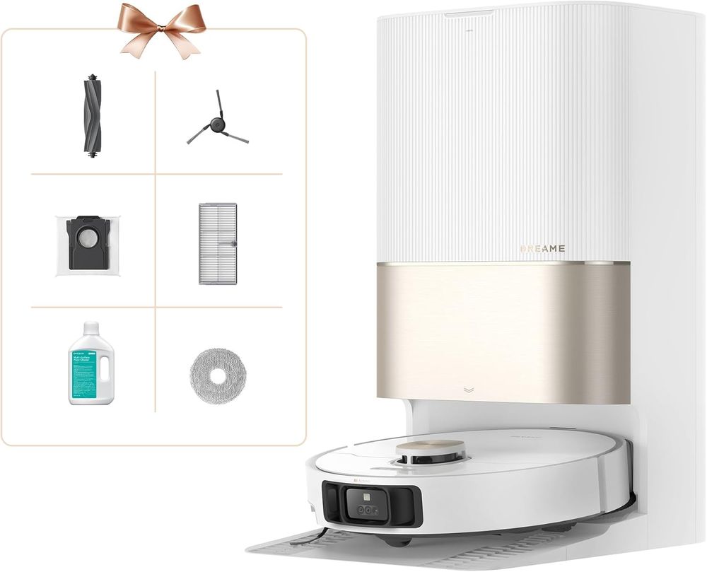 Dreame - X40 Ultra Complete Robot Vacuum Cleaner - White