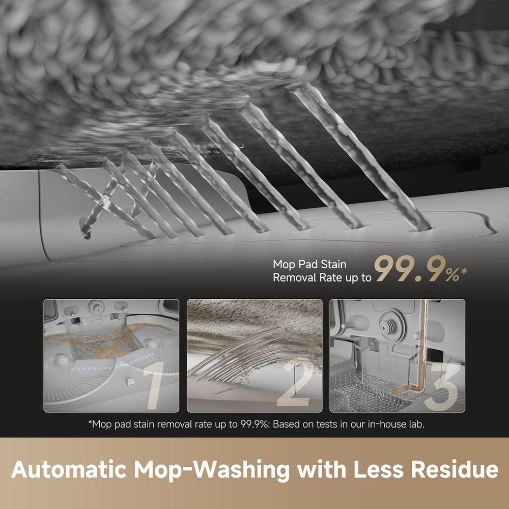 Dreame X50 Ultra Complete Robot Vacuum And Mop - White