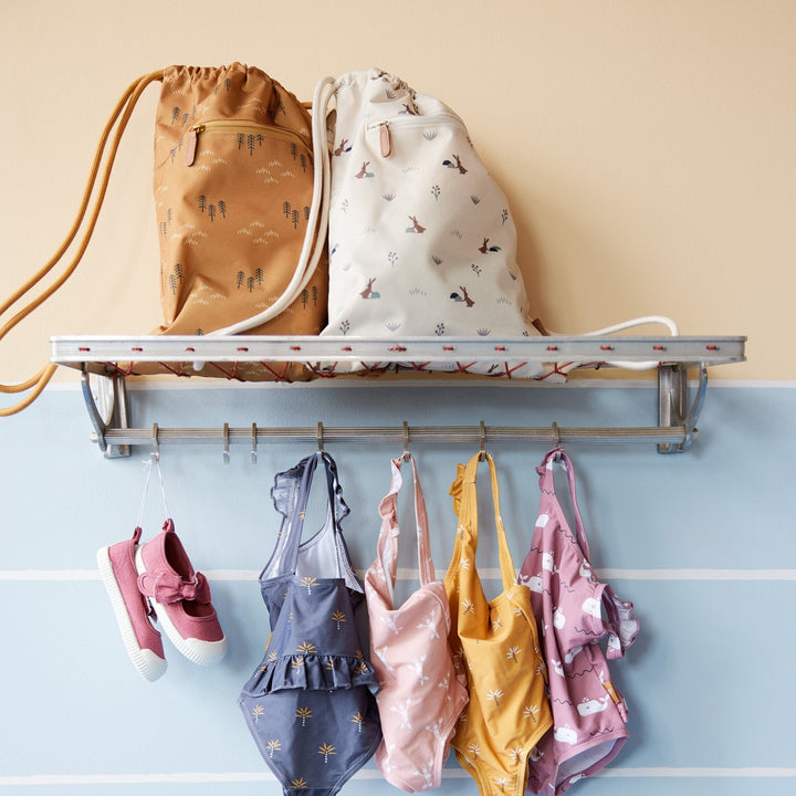 فريسك - حقيبة السباحة - خشب التنوب - الخردل الأصفر