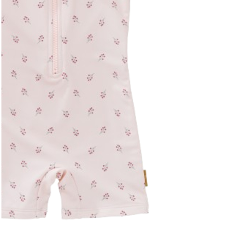Fresk - Girl's Printed UV Swimsuit - Berries