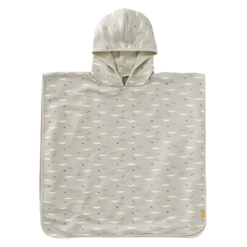 Fresk - Boy's Printed UV Swim Poncho - Crocodile