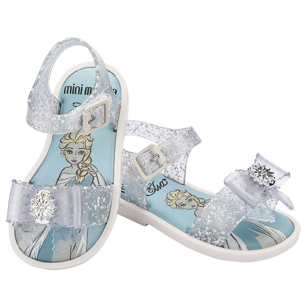 Mini Melissa - Disney Princess Mar Sandal - Glitter Clear