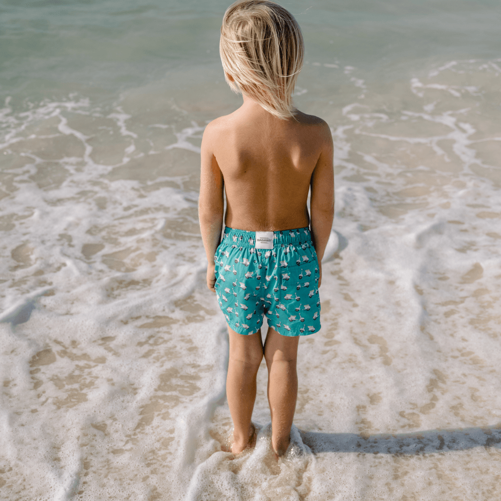 Badawii Beachwear - Boy's Swim Shorts - Amalfi Ride