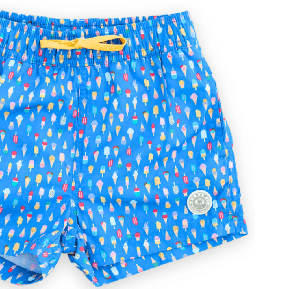 Badawii Beachwear - Boy's Swim Shorts - Sweet Gelato